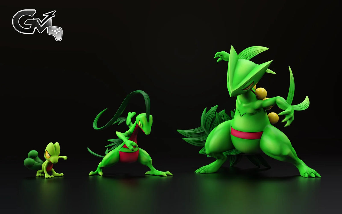 Game Master - Sceptile, Grovyle and Treecko
