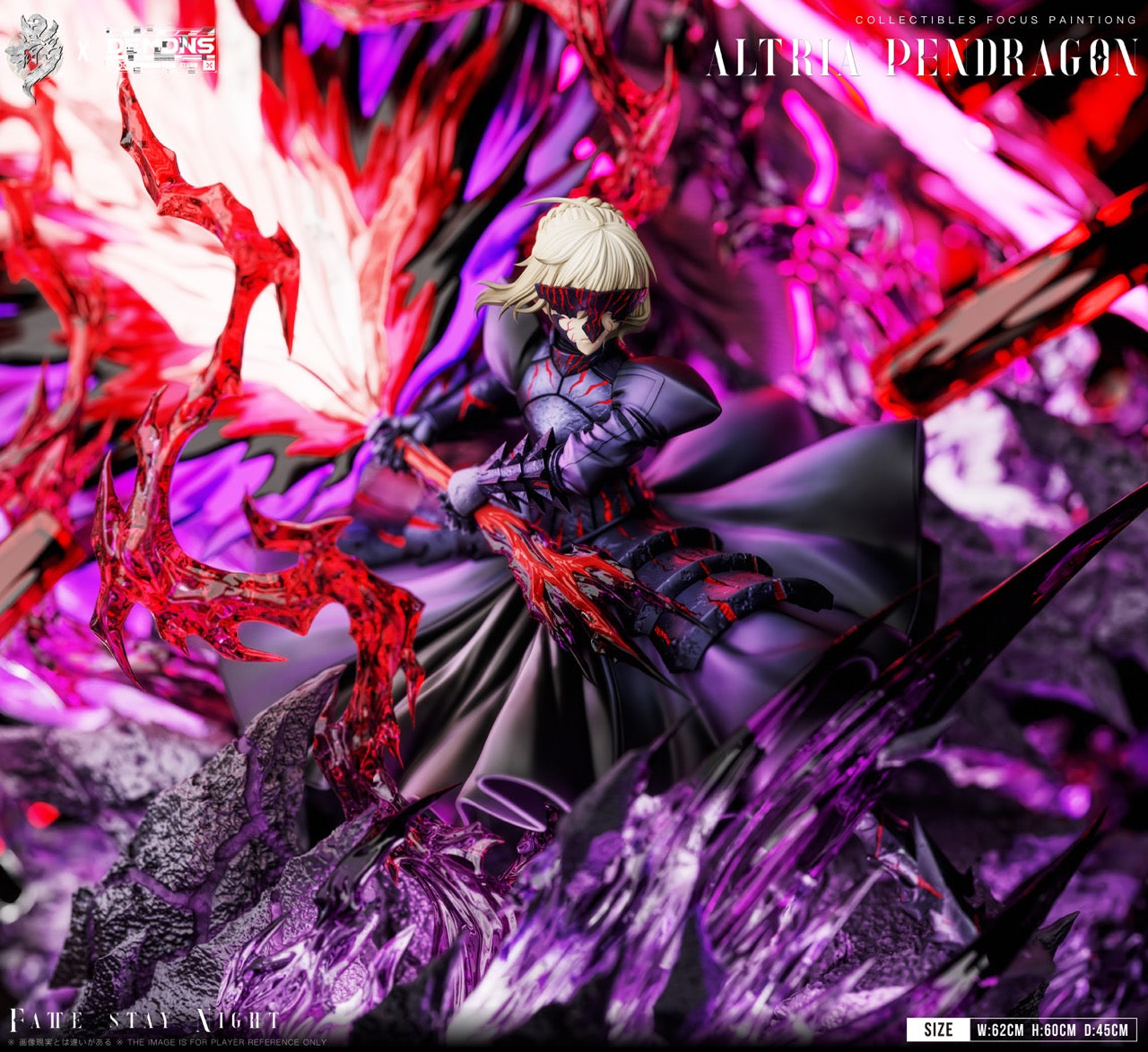 Lue Ying x Demons - Saber Alter
