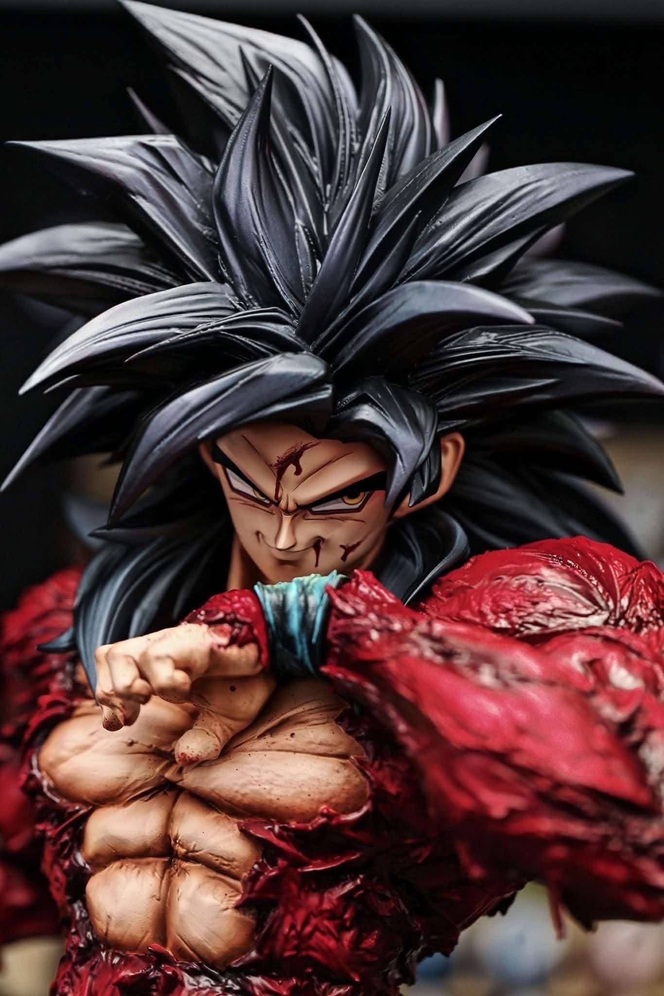 Kuang Feng - SSJ4 and SSJ5 Goku