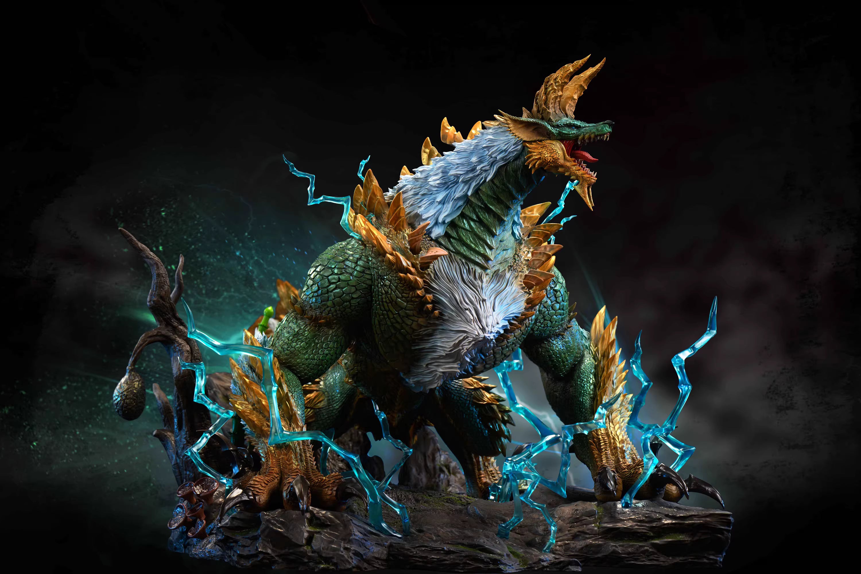 Sword and Wing - Zinogre and Stygian Zinogre - Monster Hunter