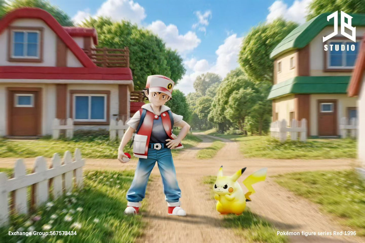 JB - Red and Pikachu