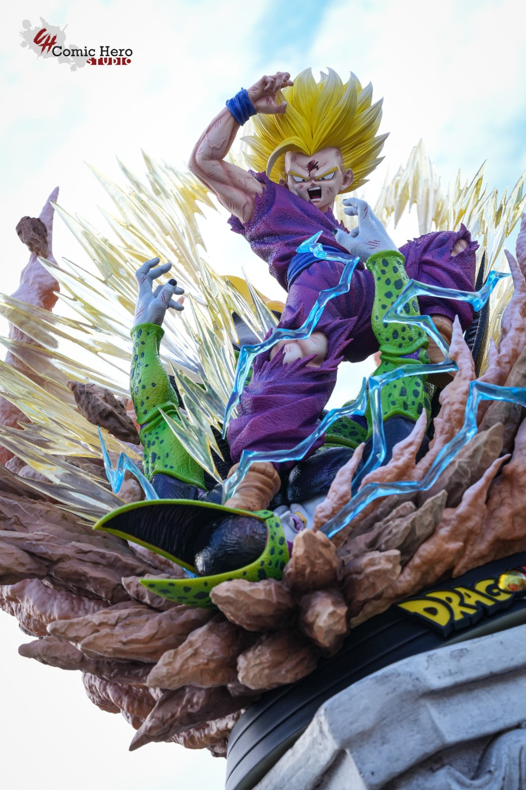 Ssj Perfect Cell Comic Hero - SSJ Gohan vs Perfect Cell – StatueCorp