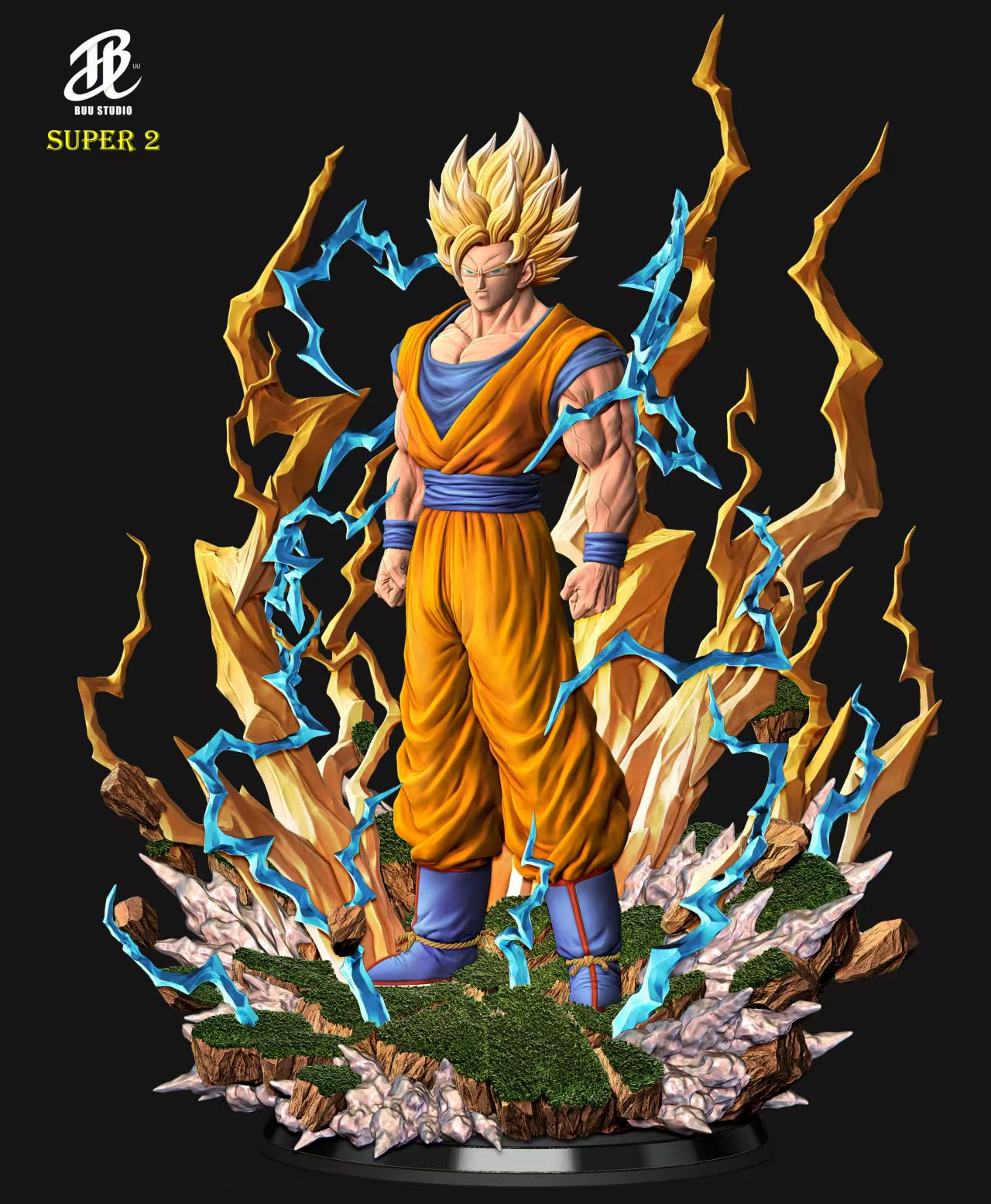 Buu - SSJ2 Goku