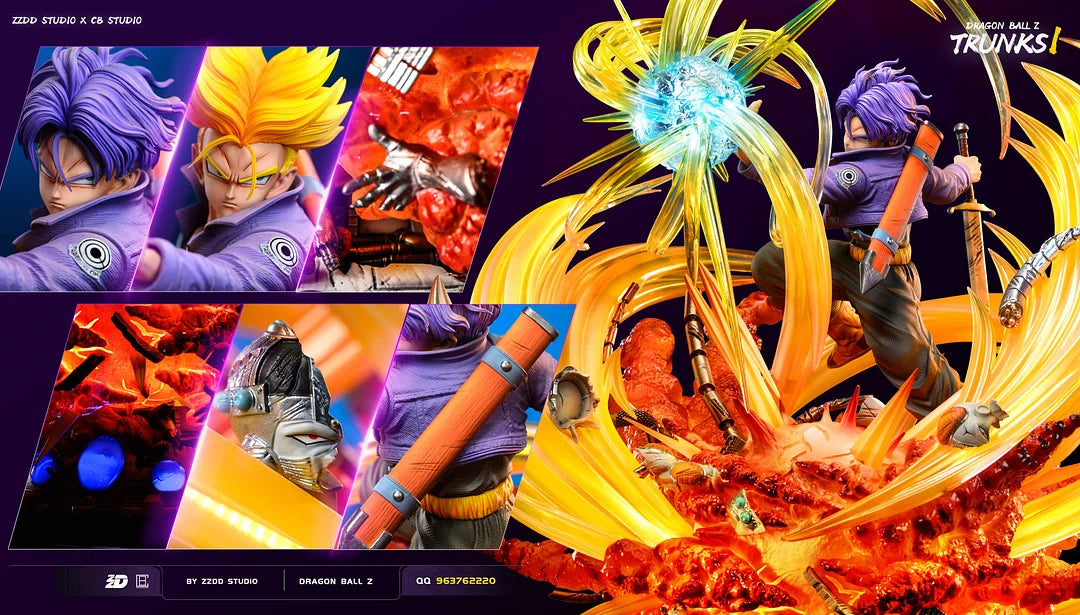 ZZDD - Trunks vs Mecha Frieza – StatueCorp ZZDD - Trunks vs Mecha Frieza – StatueCorp