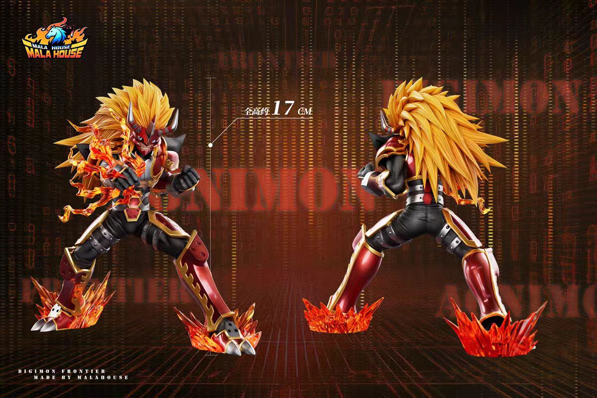 T1 x Mala House - Agnimon, Wolfmon and Chackmon