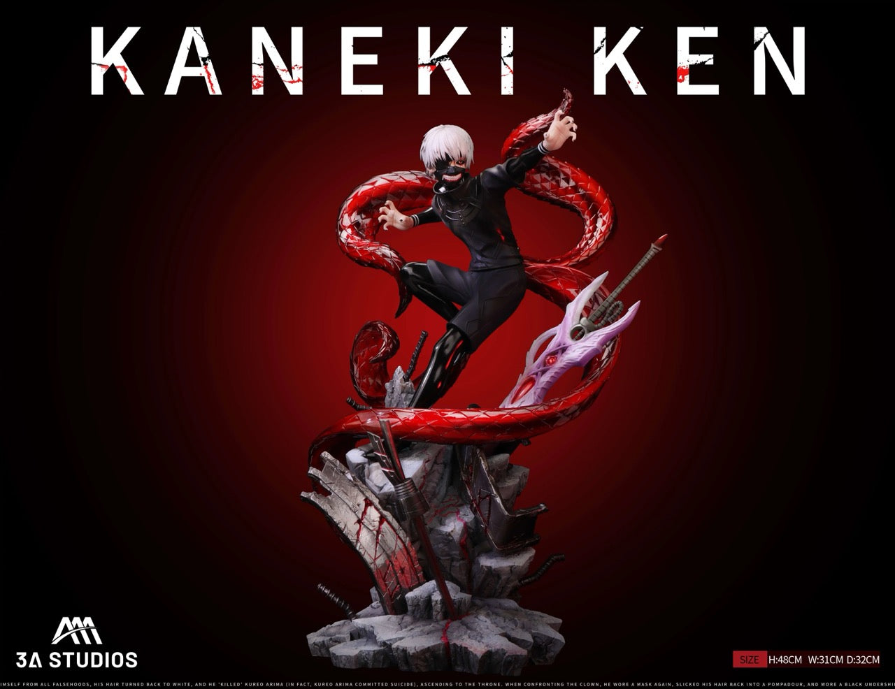 3A - Ken Kaneki - Tokyo Ghoul
