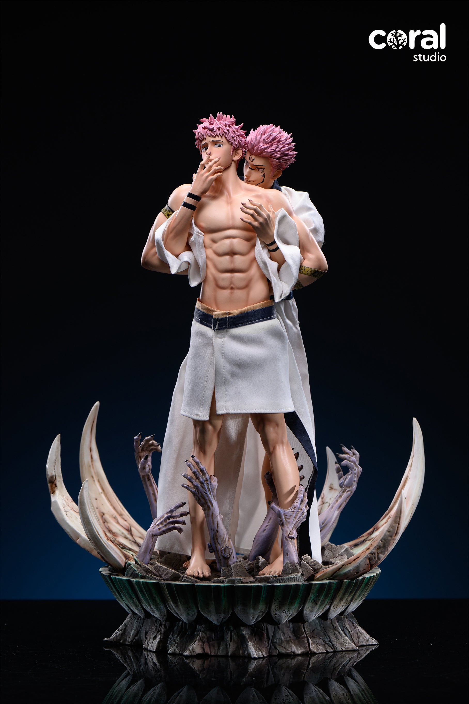 Coral - Sukuna and Yuji - Jujutsu Kaisen