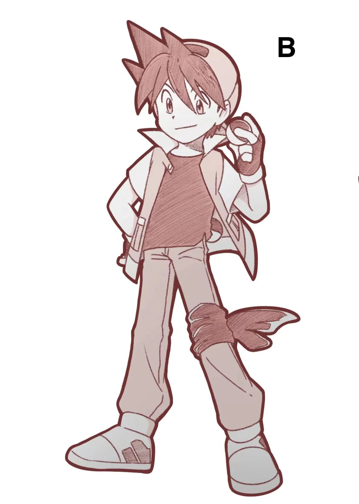 Red Art - Red and Poliwhirl