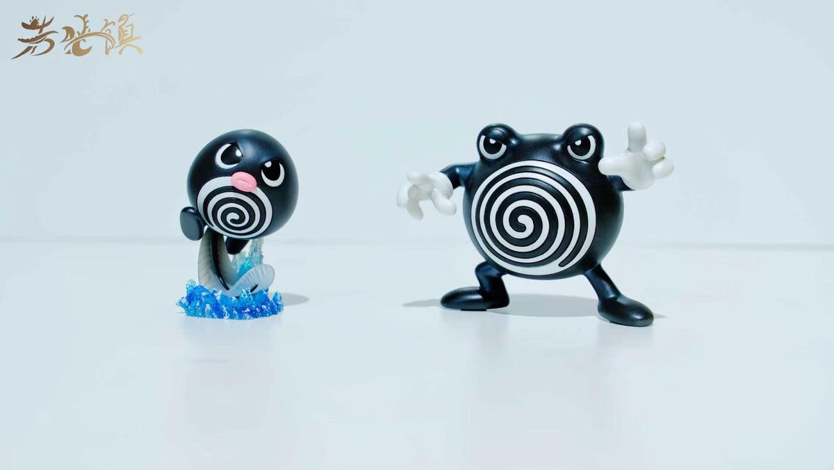 Ruo Ye Zhen - Poliwhirl, Poliwag and Politoed