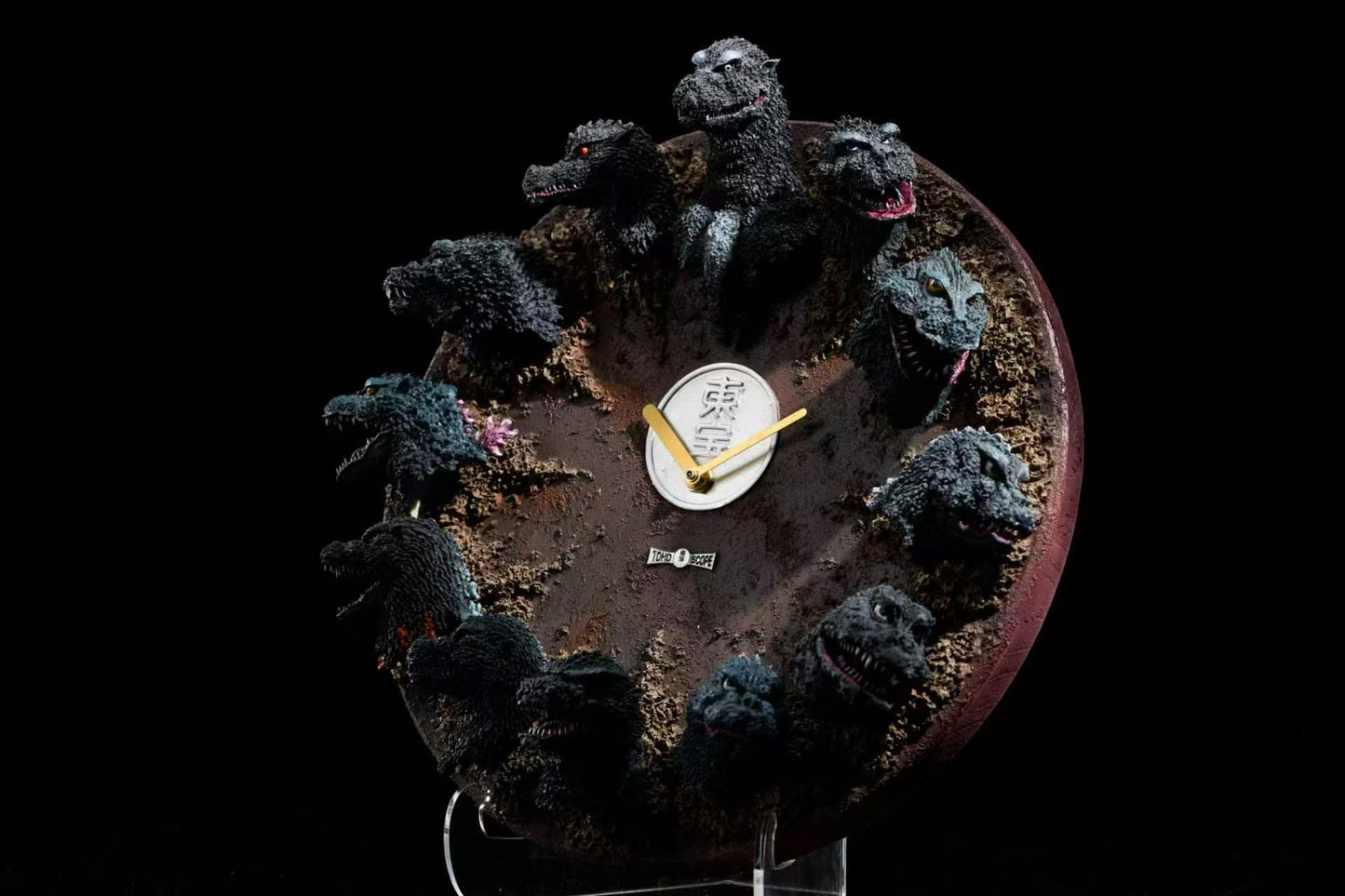 Hard Shell - Godzilla Clock