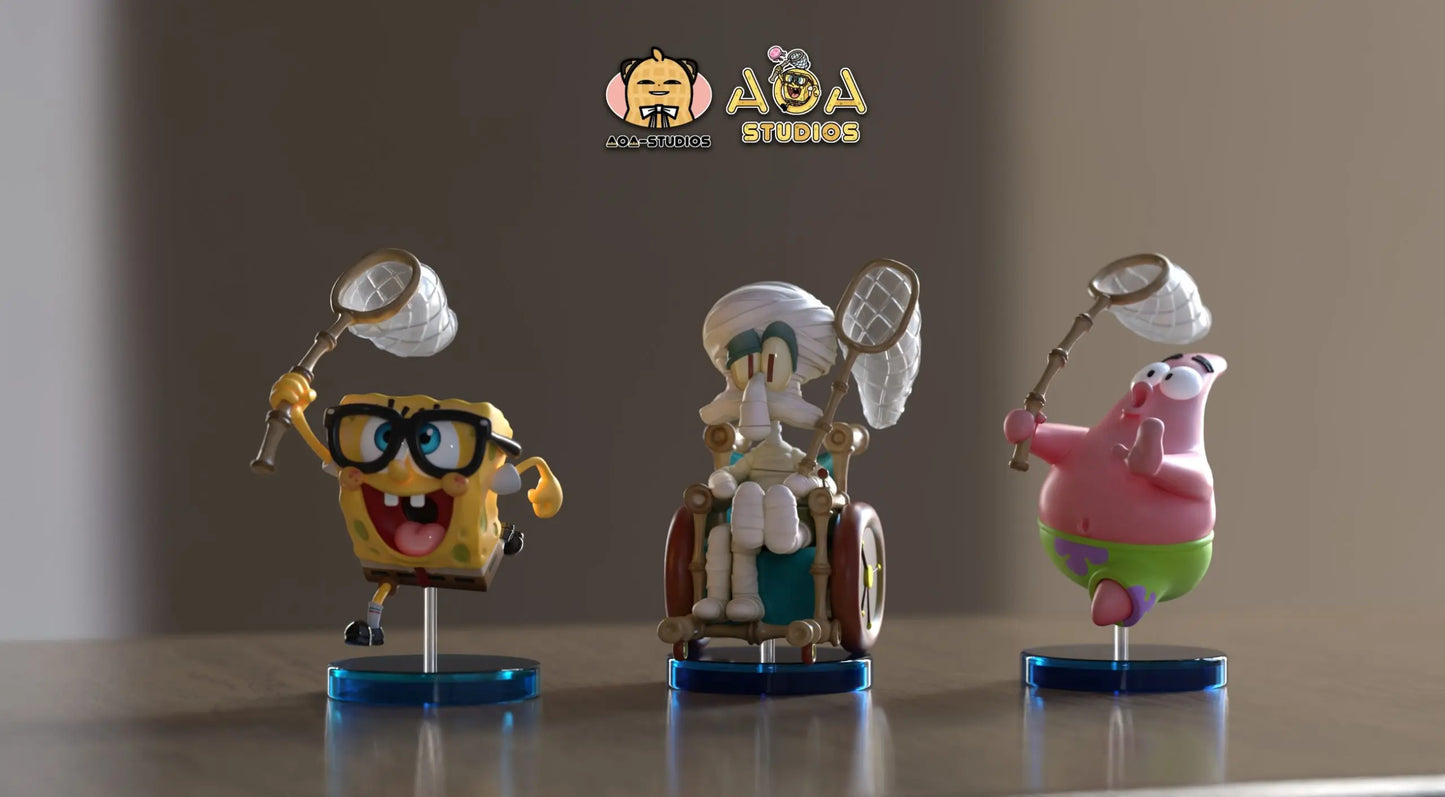 AOA - SpongeBob SquarePants, Squidward and Patrick Star