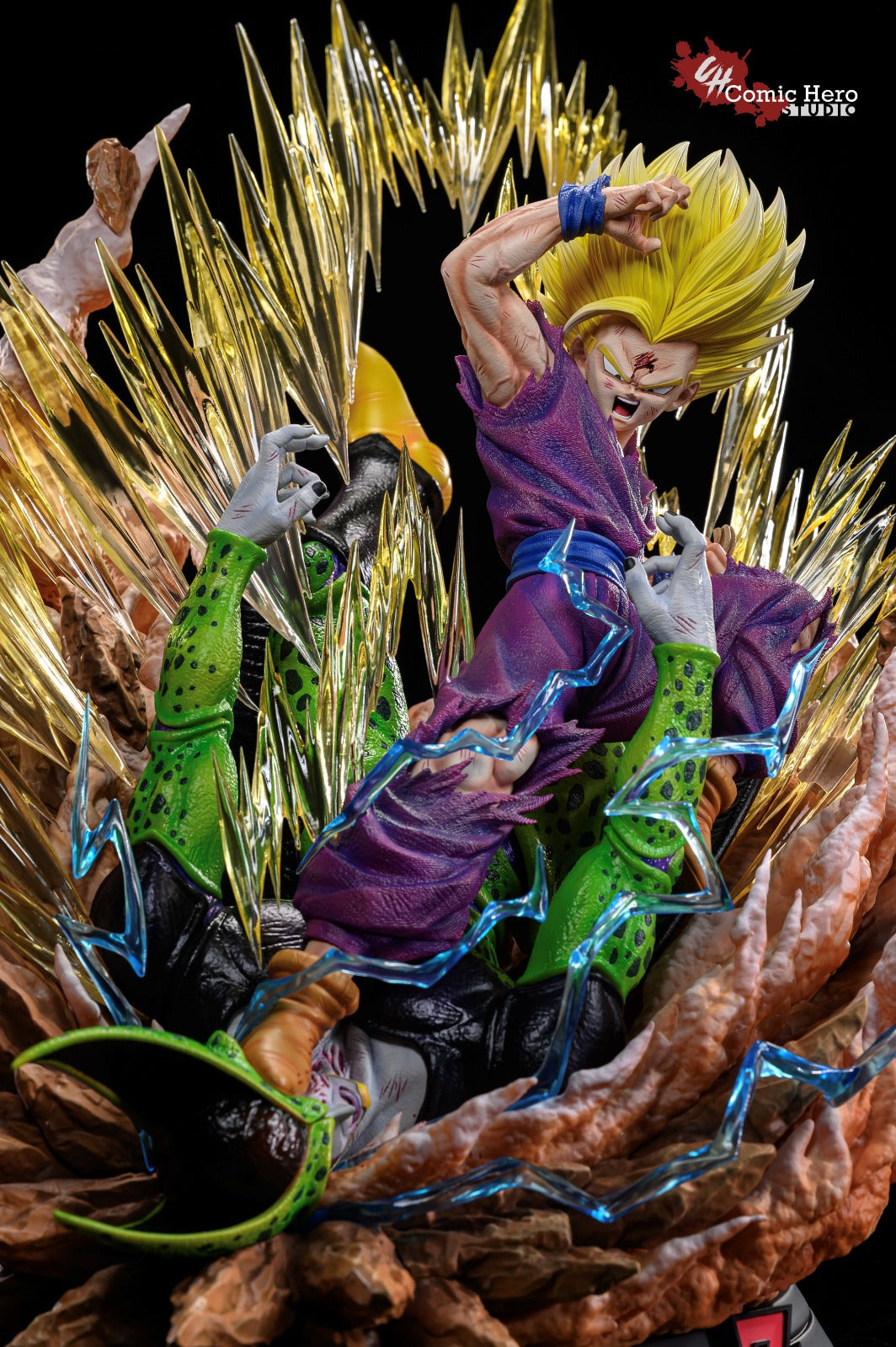 Ssj Perfect Cell Comic Hero - SSJ Gohan vs Perfect Cell – StatueCorp