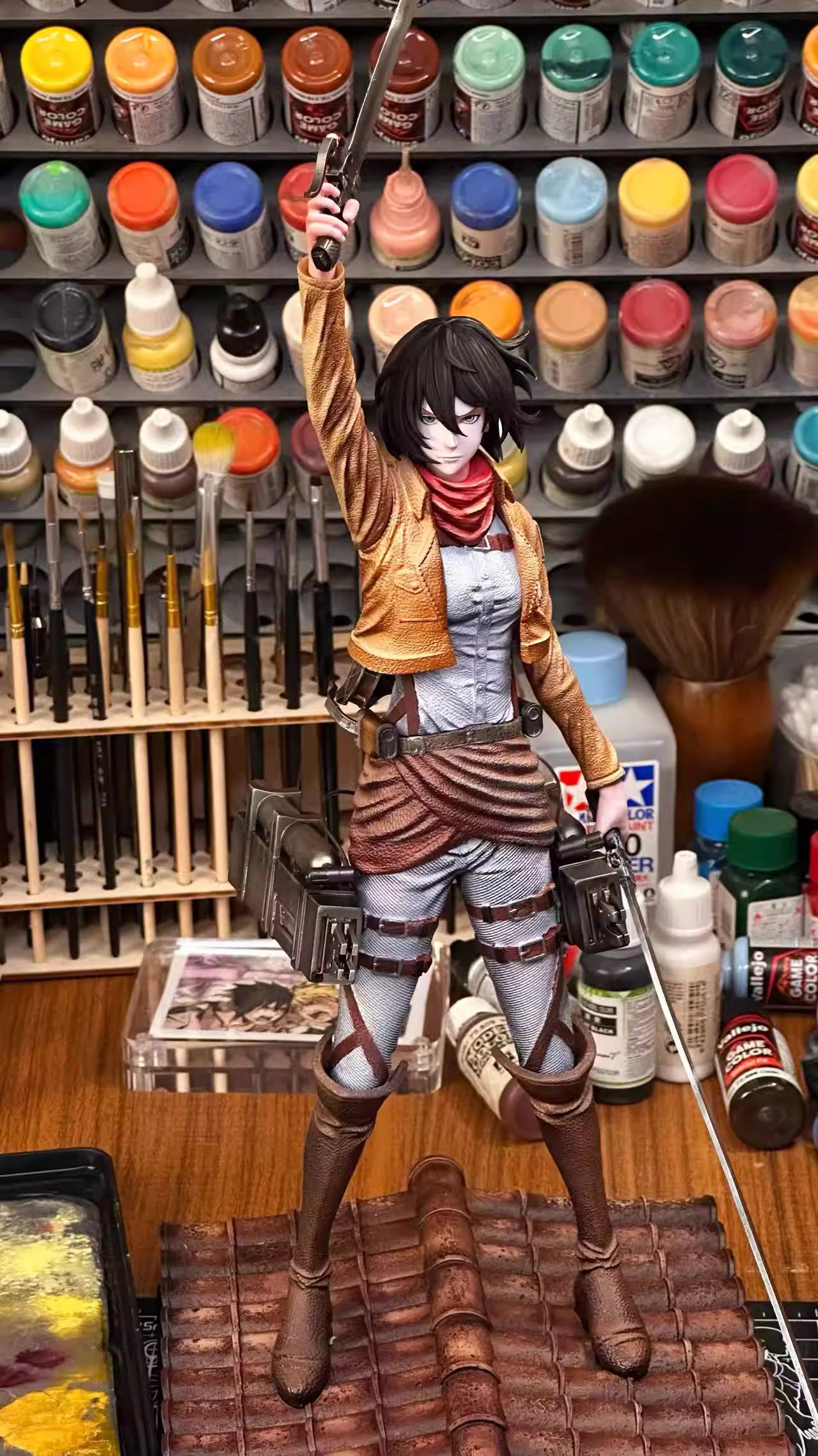 Leo - Mikasa - Attack on Titan