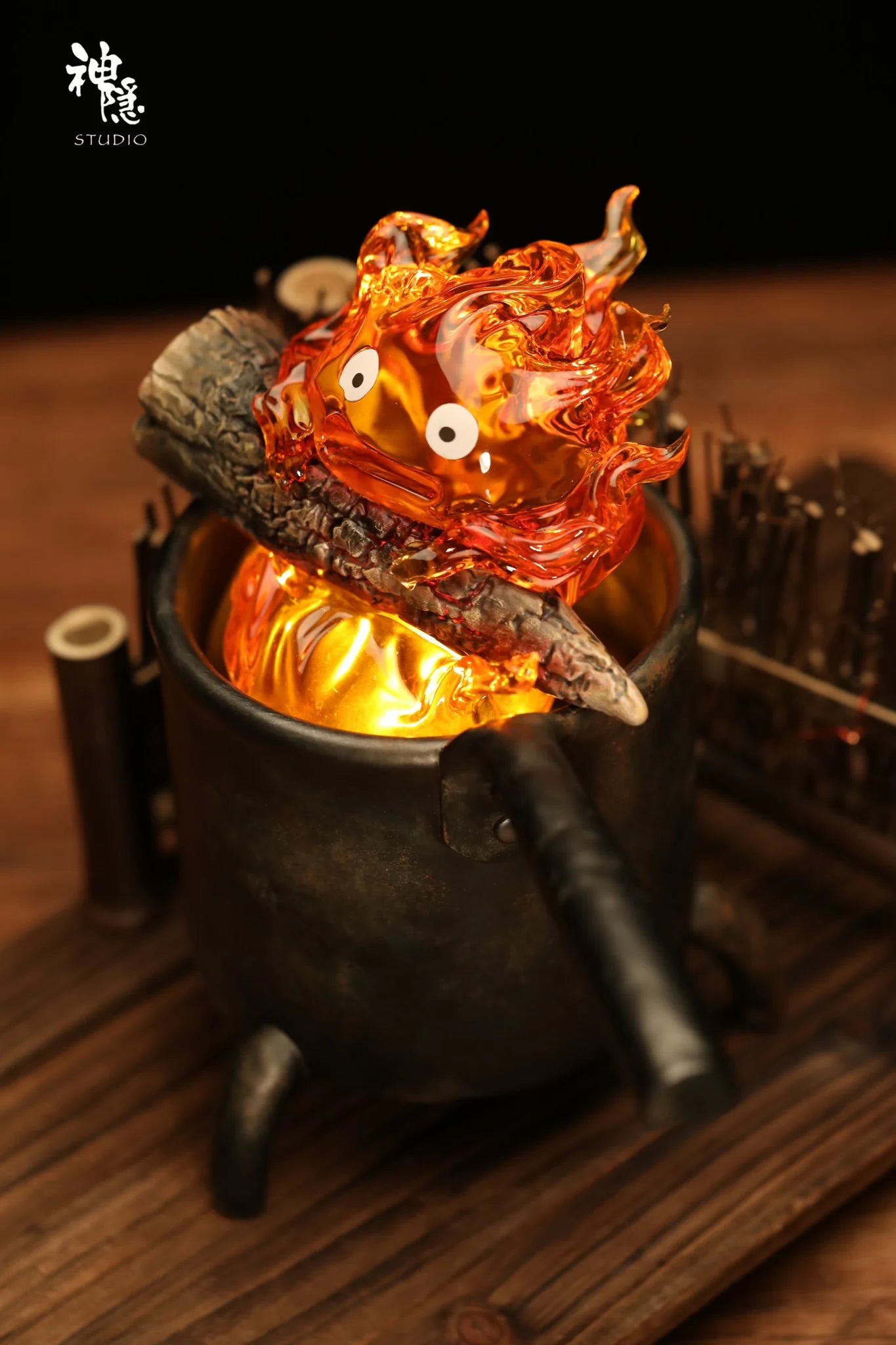calcifer plant pot Shen Yin