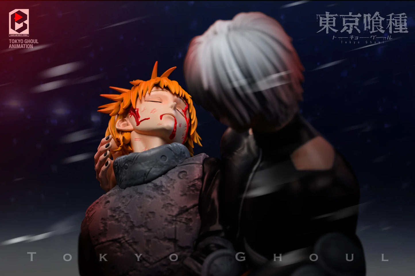 BW - Ken Kaneki and Hideyoshi Nagachika