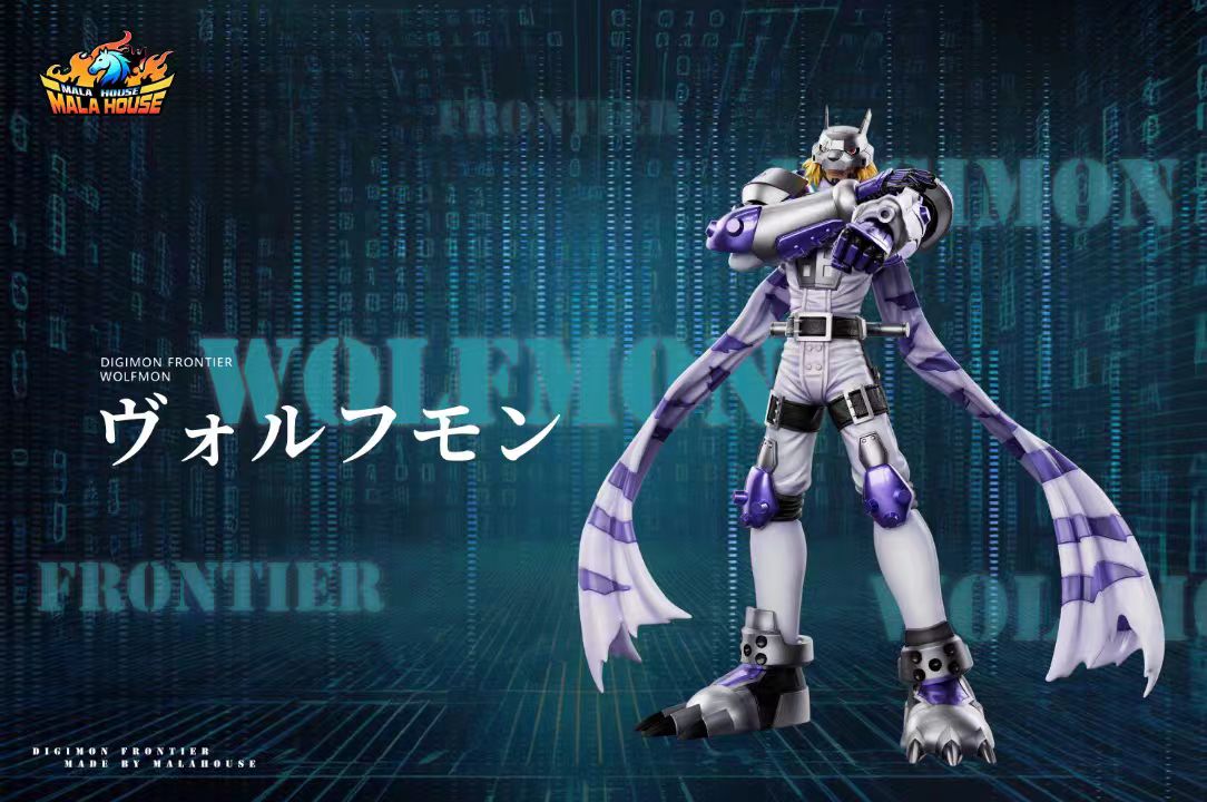 T1 x Mala House - Agnimon, Wolfmon and Chackmon