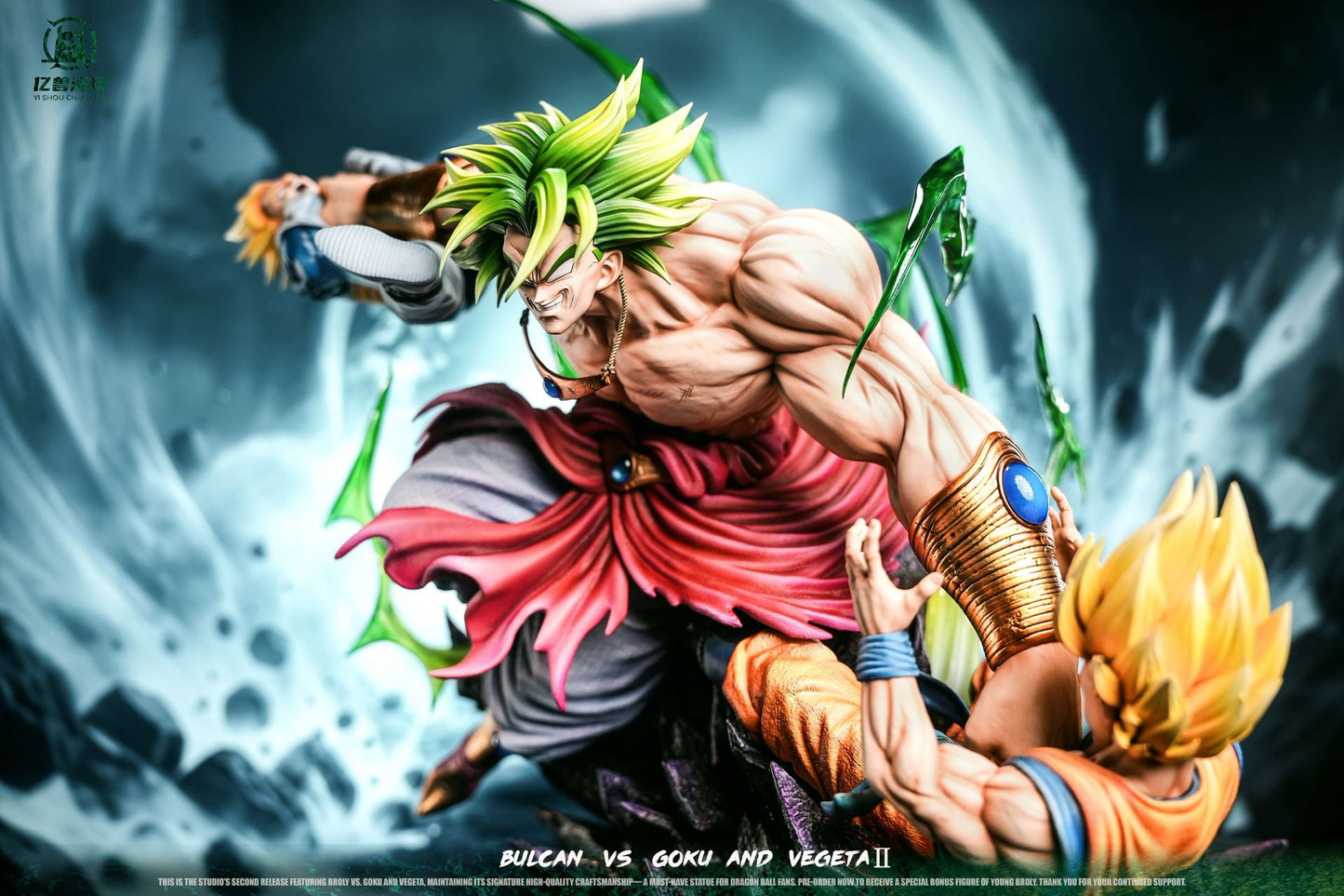 Yi Shou - Broly vs Goku and Vegeta