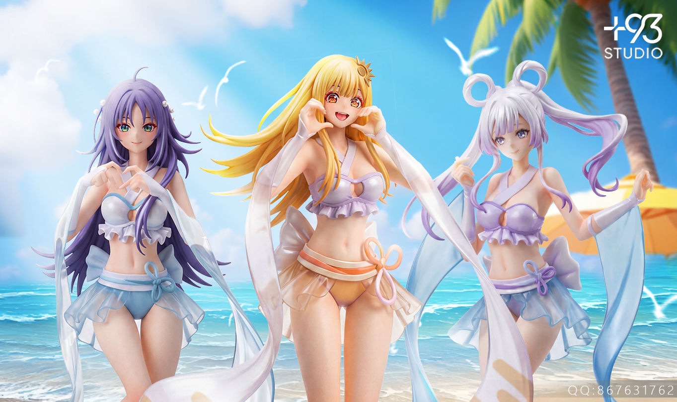 XIX III - Kaguya, Iroha Sakayori and Yachiyo Runami