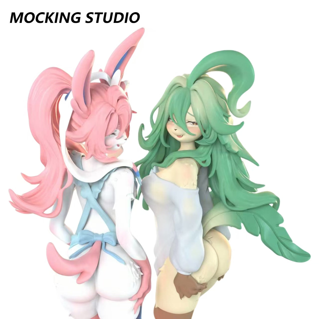 Mocking - Sylveon and Leafeon