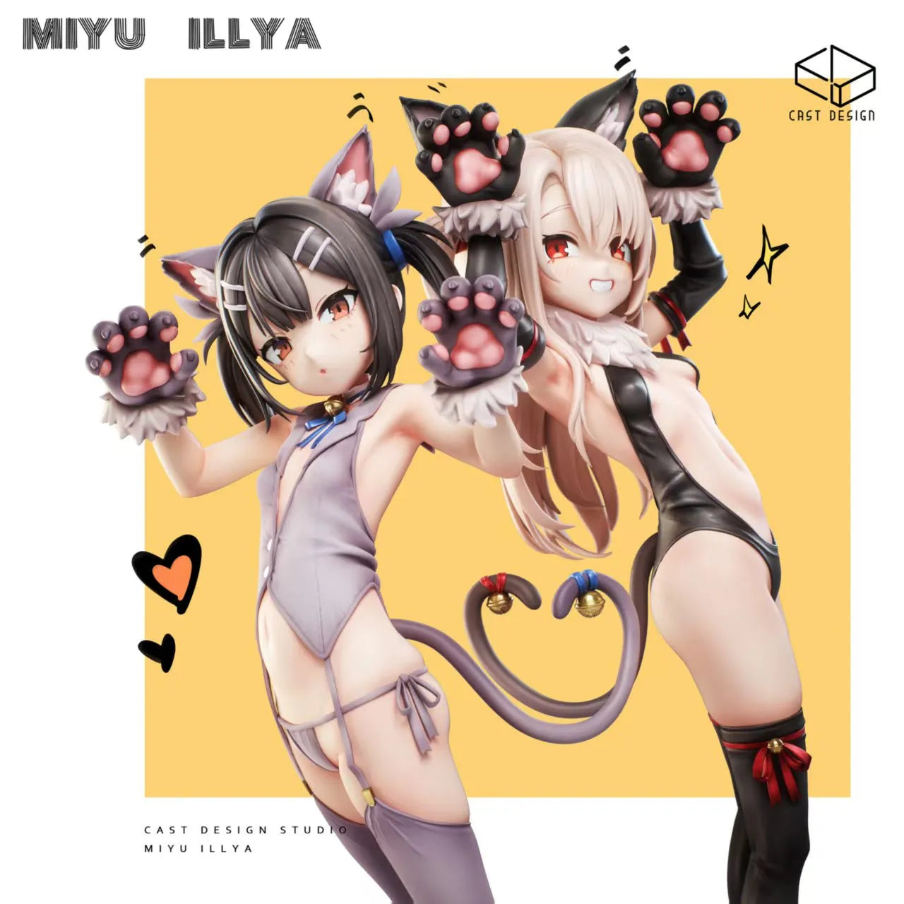 Cast  Design - Illyasviel von Einzbern and Miyu Edelfelt - Fate