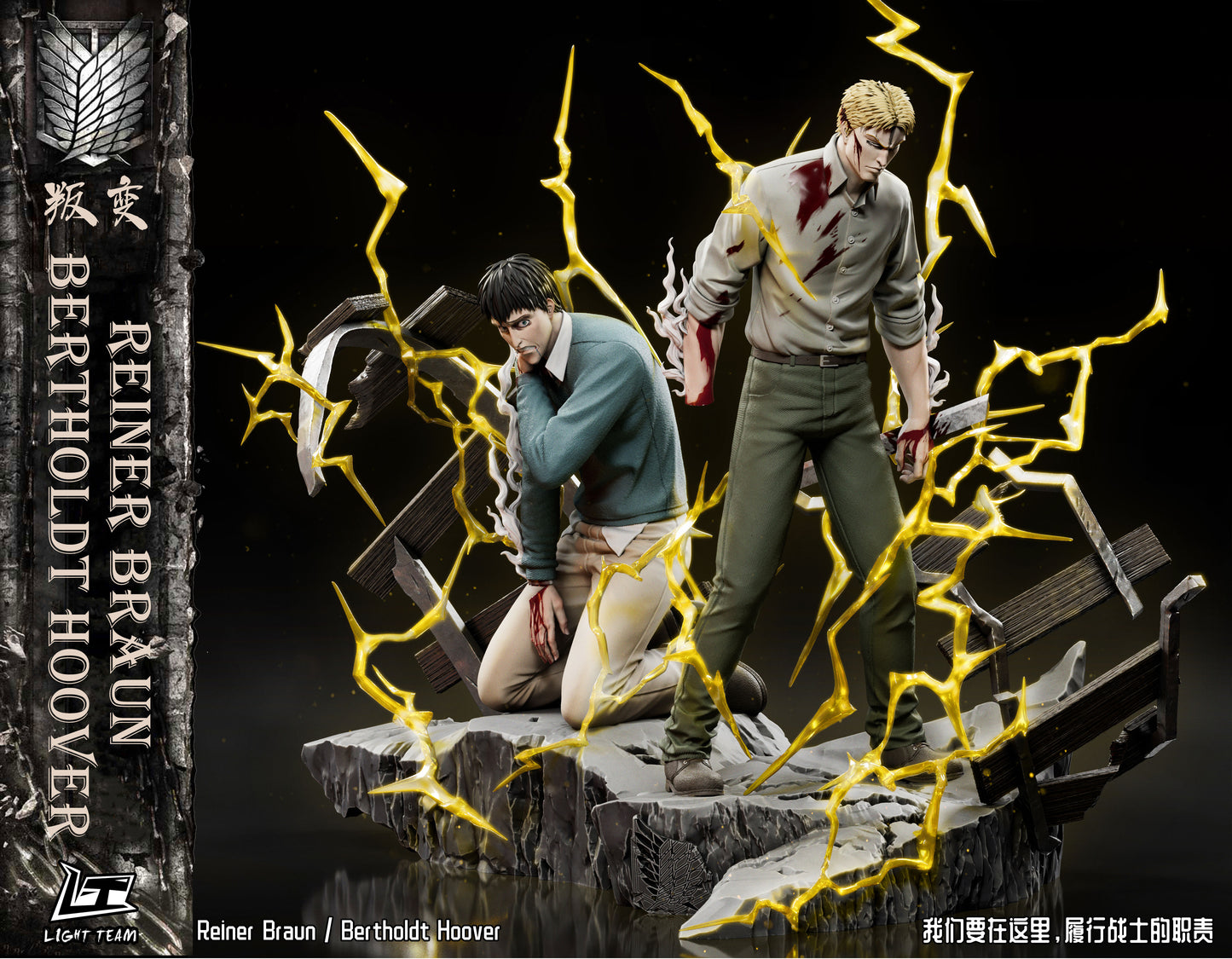 Light Team - Reiner and Bertholdt