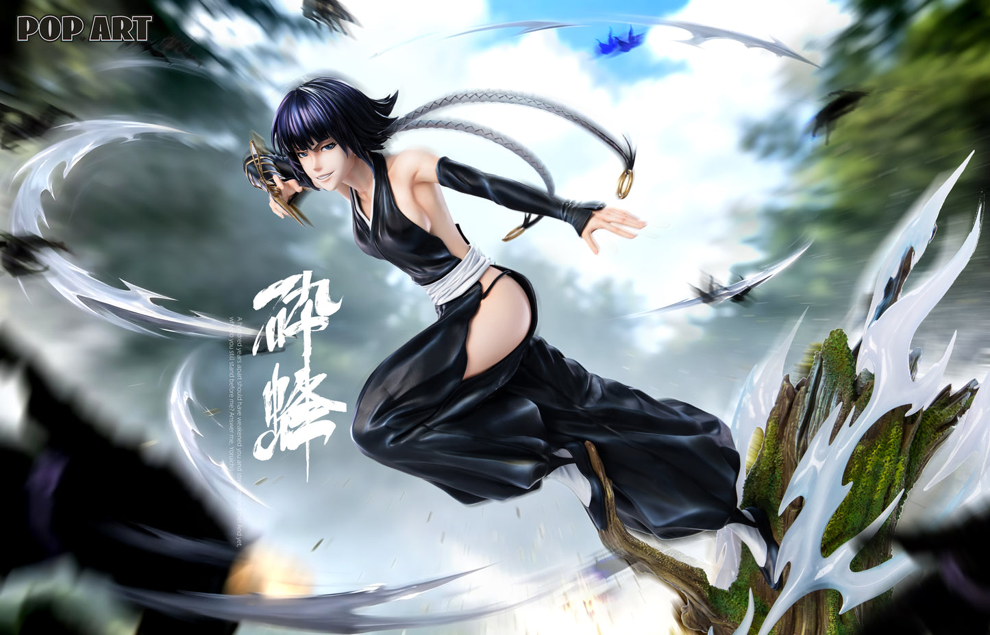 Pop Art - Soi Fon and Yoruichi