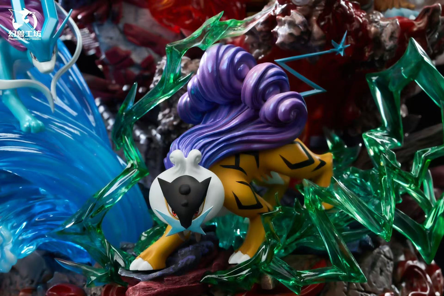 Phantom Beast - Ho-Oh and Legendary Beasts Entei, Suicune and Raikou