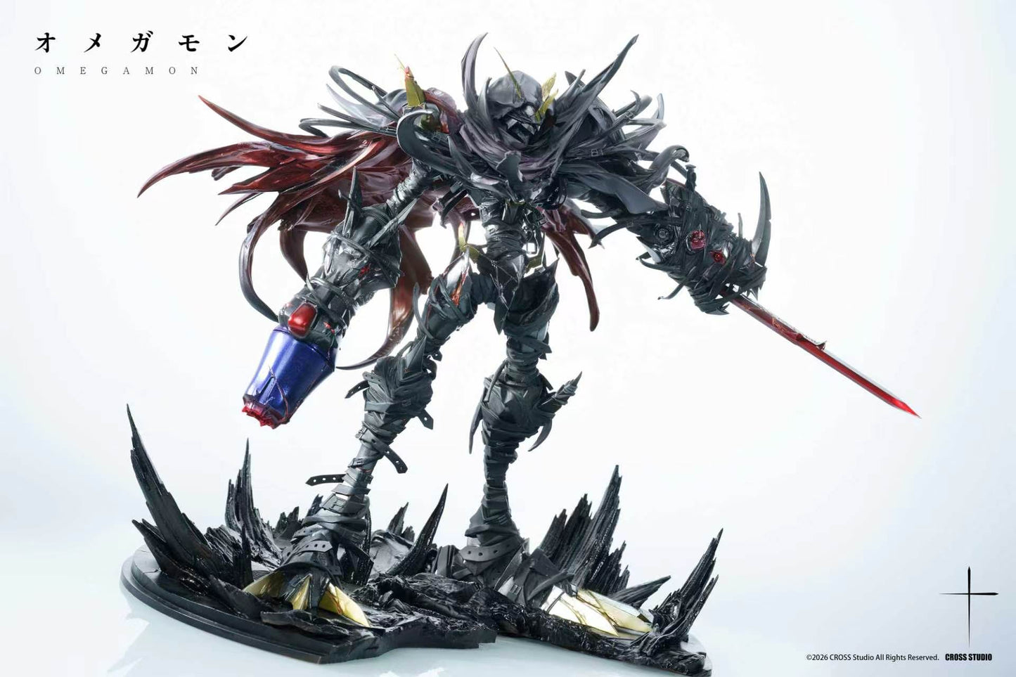Cross - Omegamon Zwart Defeat
