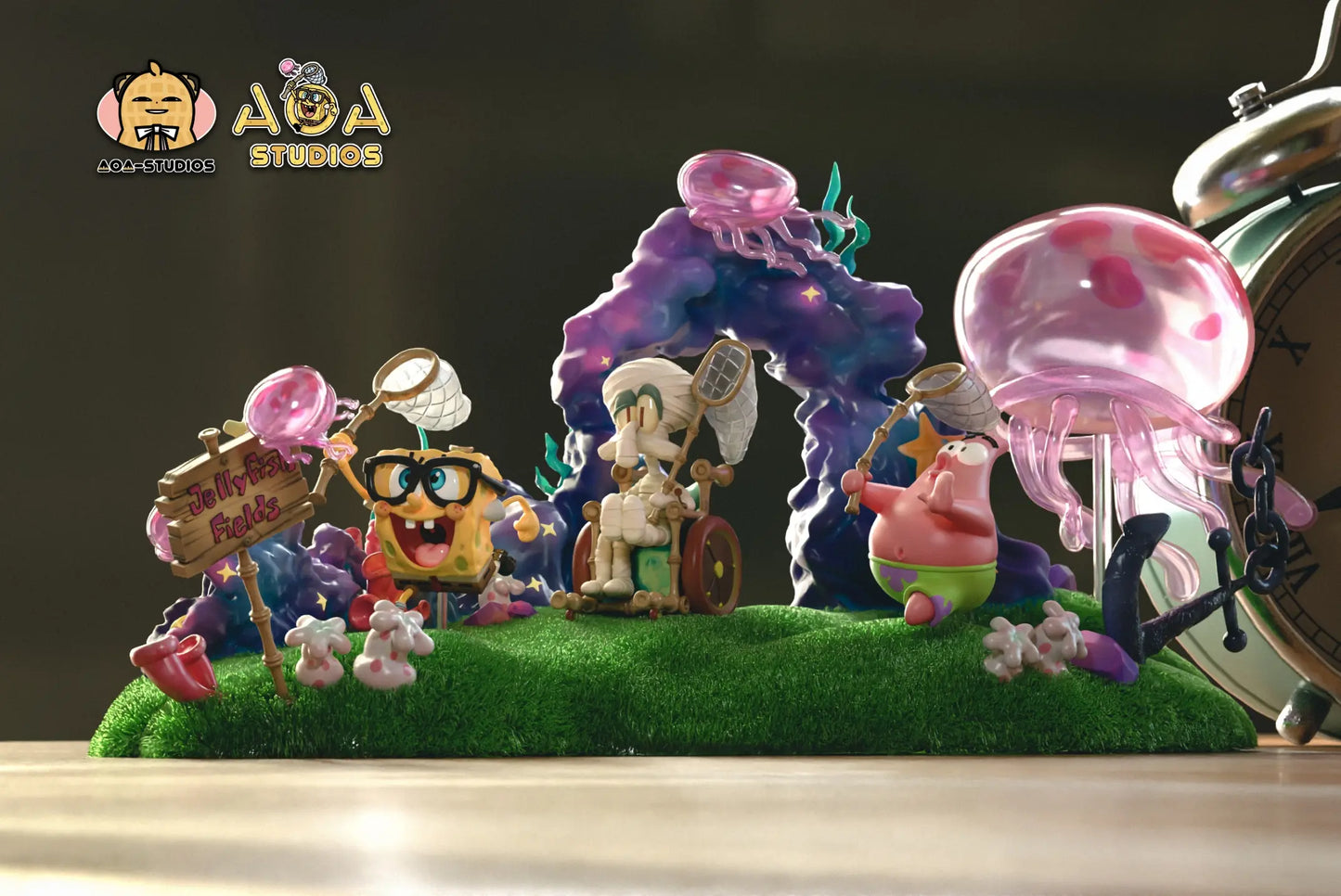 AOA - SpongeBob SquarePants, Squidward and Patrick Star
