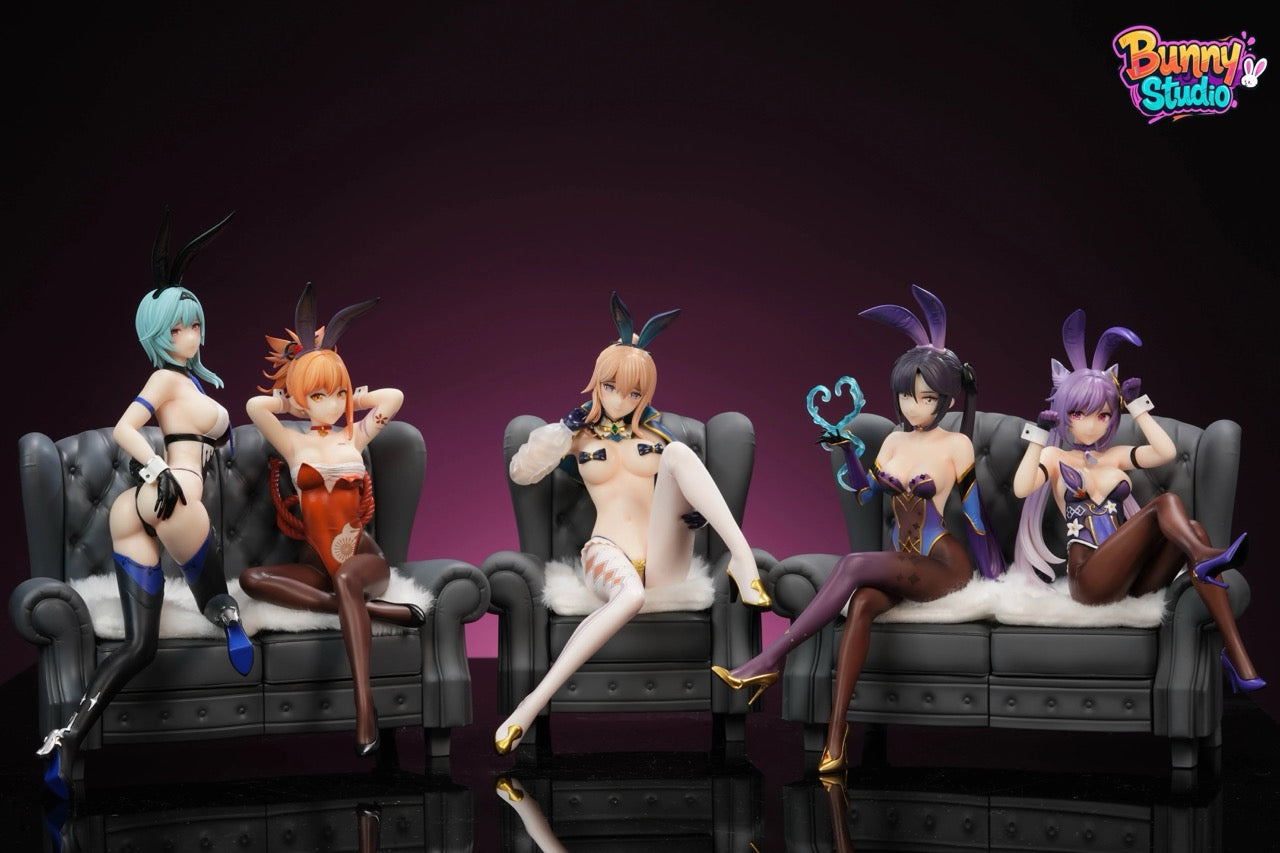 Bunny - Eula, Jean, Yoimiya, Mona and Keqing