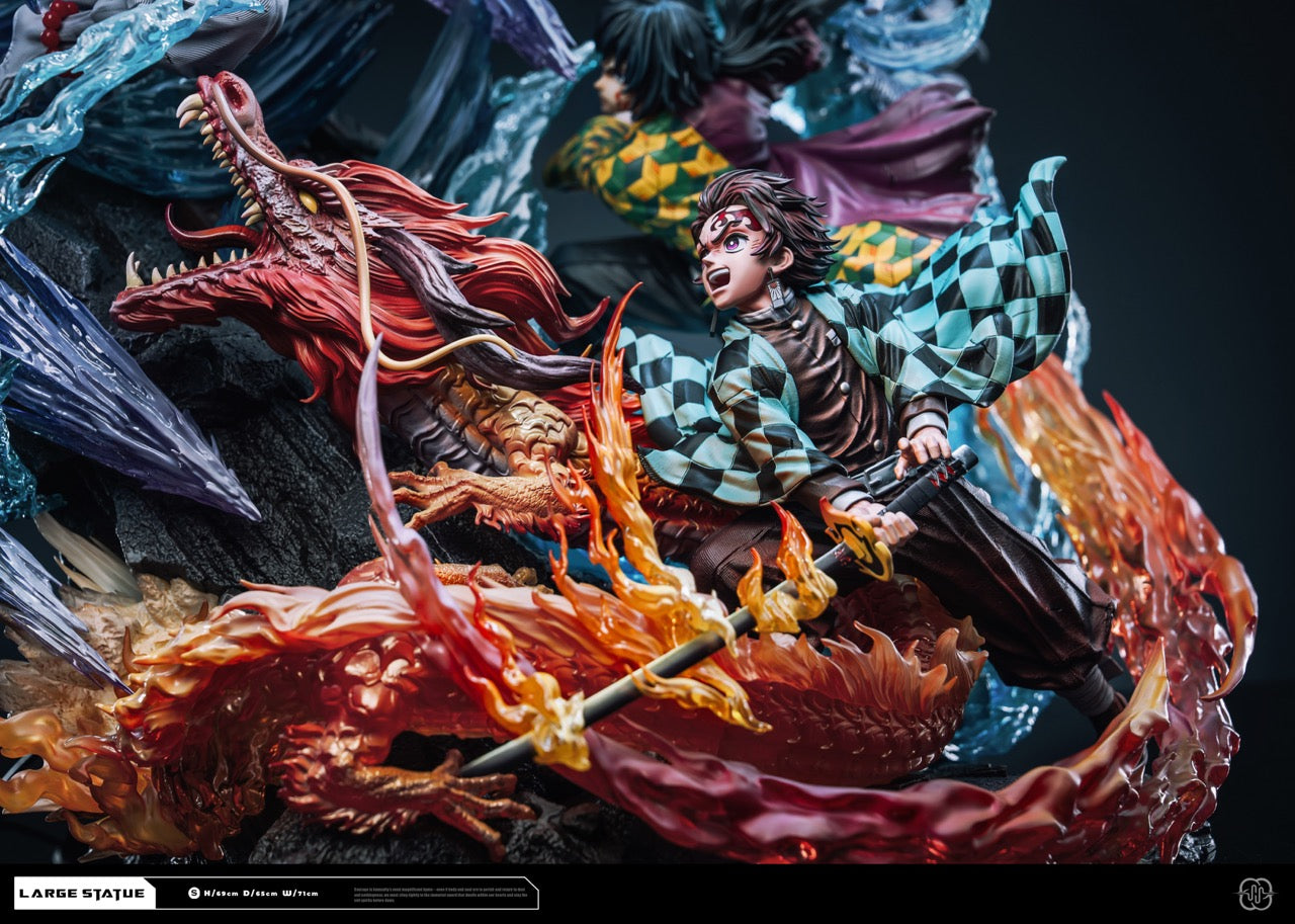 Hertz - Tanjiro and Giyu vs Akaza