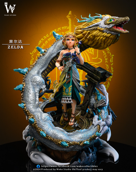 Wake - Princess Zelda and Dragon