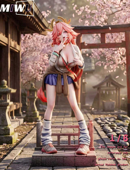 Miwu - Yae Miko and Raiden Shogun