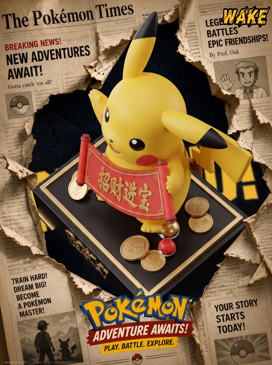 Wake - Pikachu