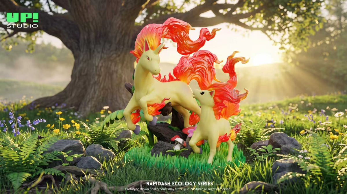 UP - Rapidash and Ponyta