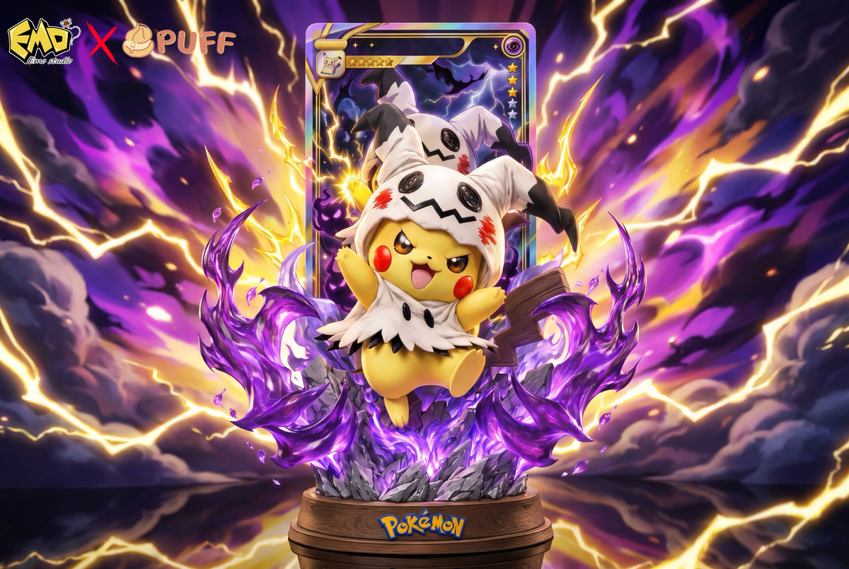 EMO x Puff - Pikachu cos Gengar and Mimikyu