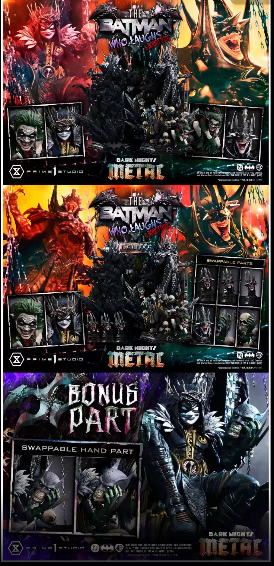 Prime 1 - The Batman Who Laughs and Robin King