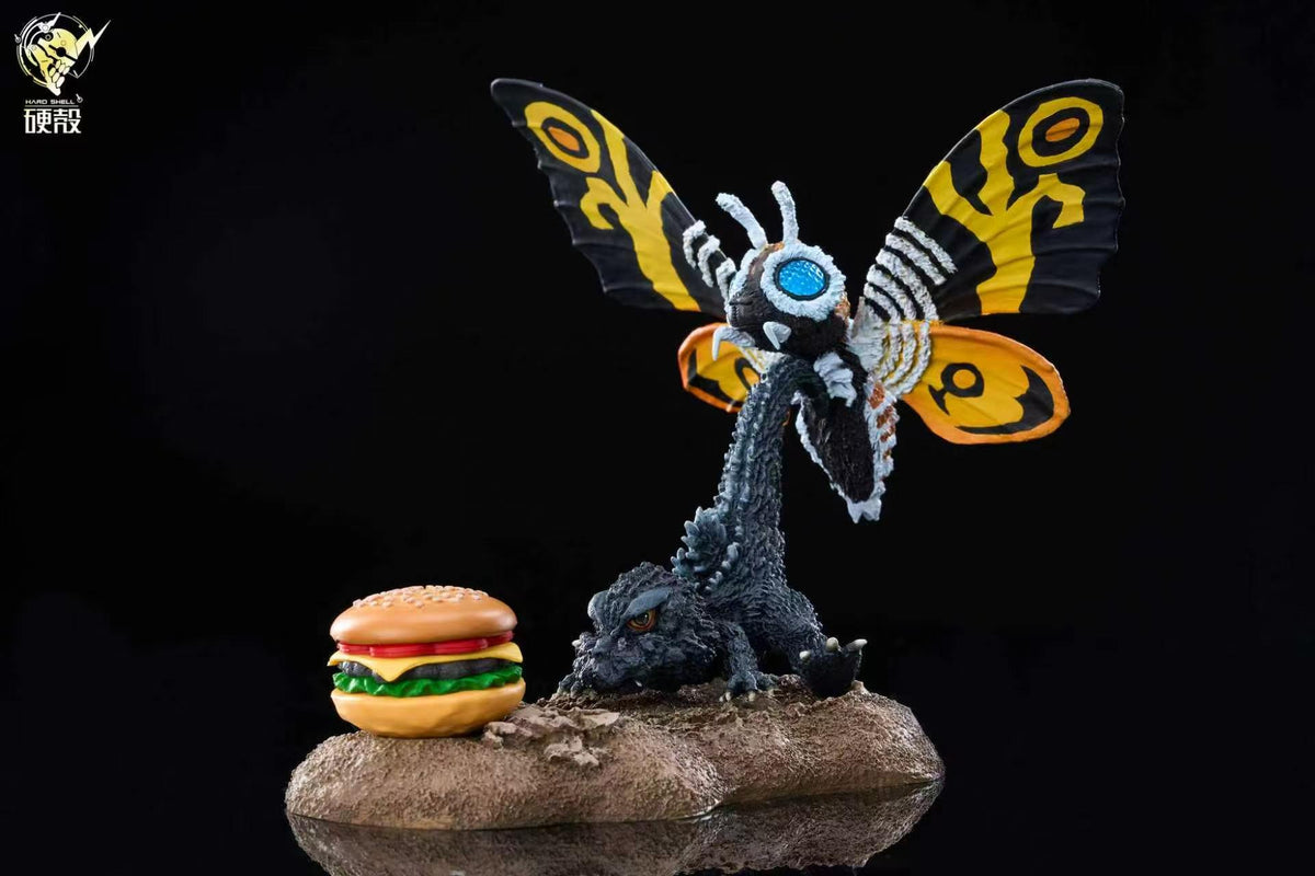 Hard Shell - Godzilla and Mothra
