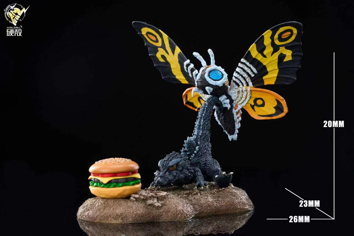Hard Shell - Godzilla and Mothra
