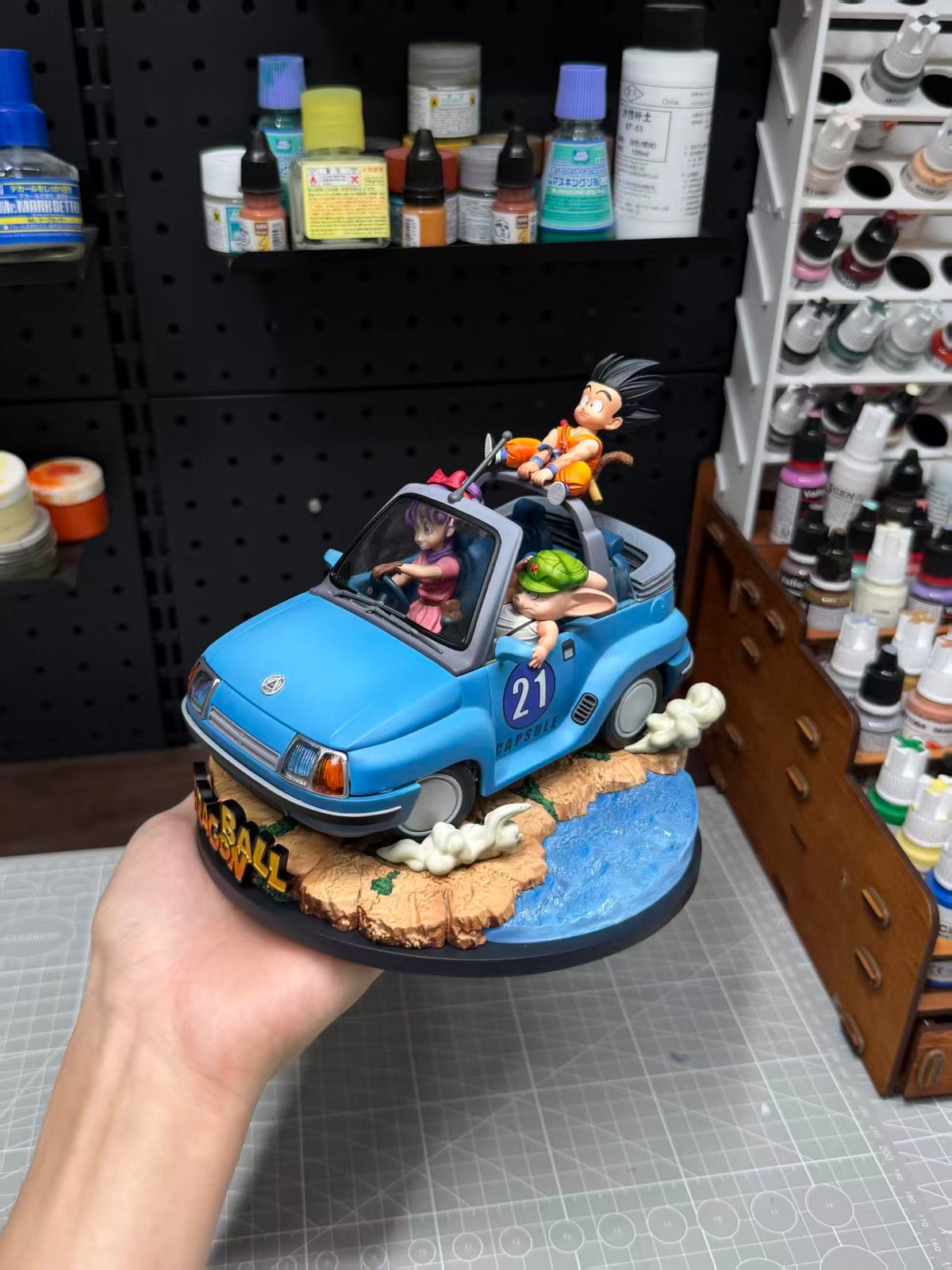 QK - Kid Gokuu, Bulma and Oolong
