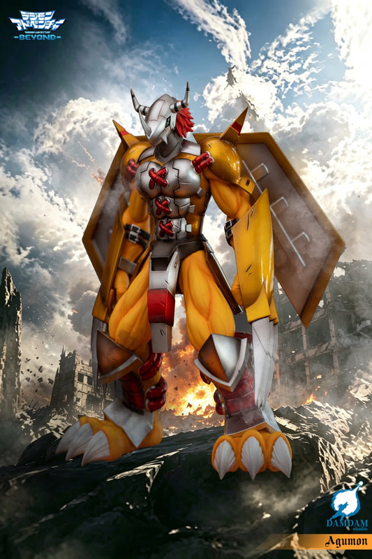 DAMDAM - WarGreymon and Agumon