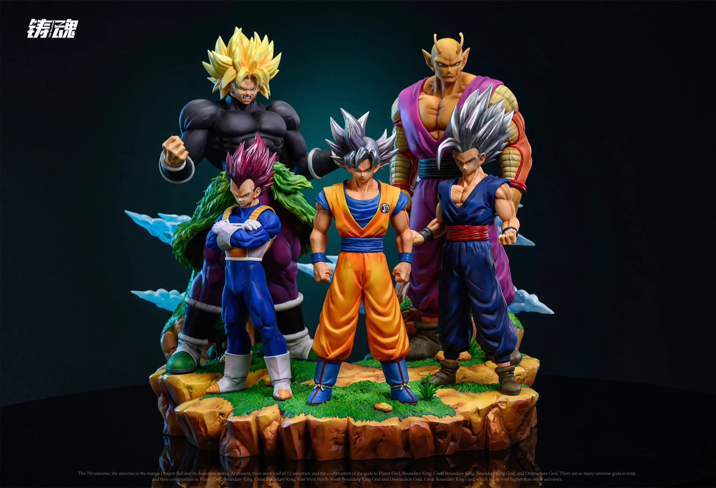 Sculpting Soul - Broly, Piccolo, Gohan, Vegeta and Goku