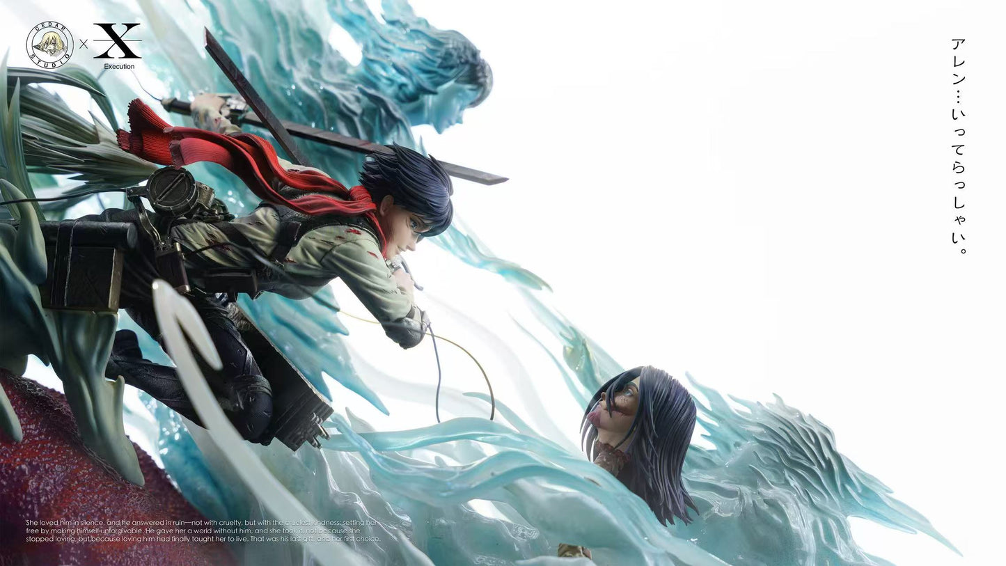 Execution x Cedar - Eren vs Mikasa