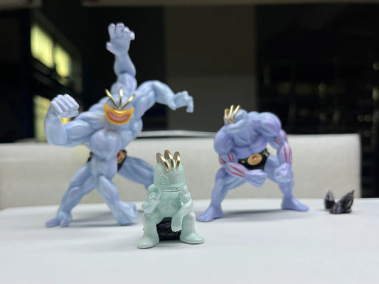 151 - Machamp, Machoke and Machop