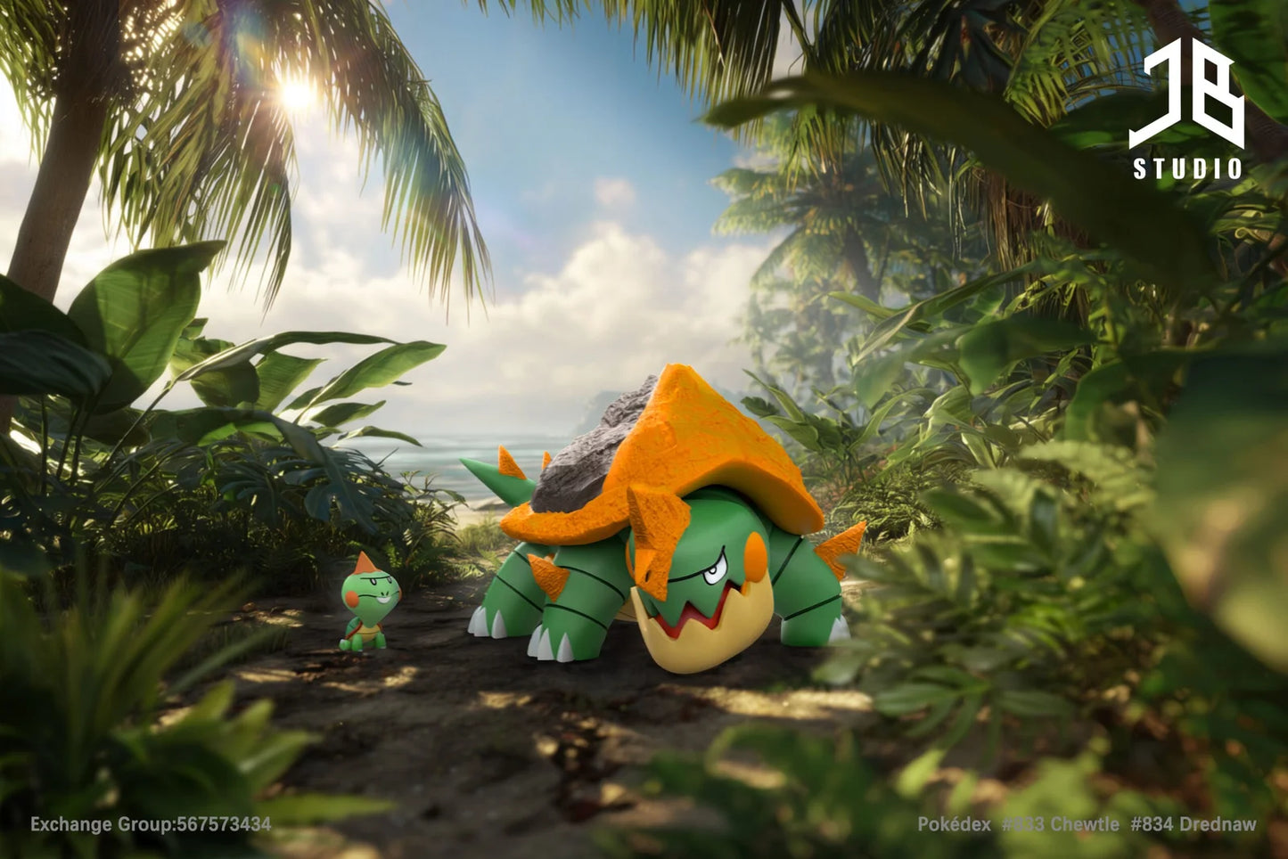 JB - Drednaw and Chewtle