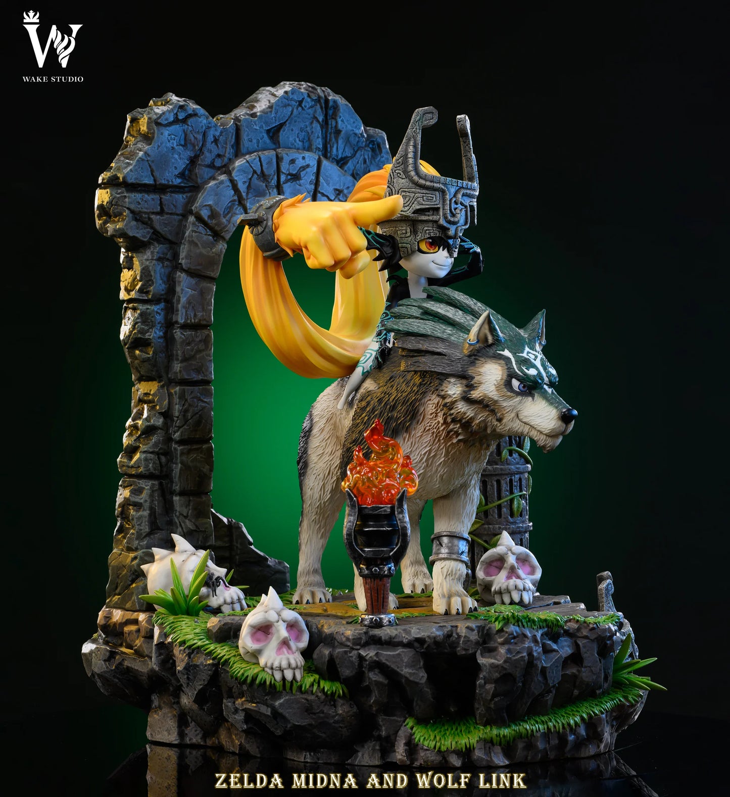 Wake - Wolf Link and Midna