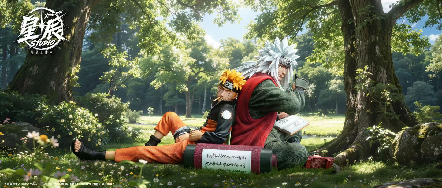 Xing Chen - Jiraiya and Naruto