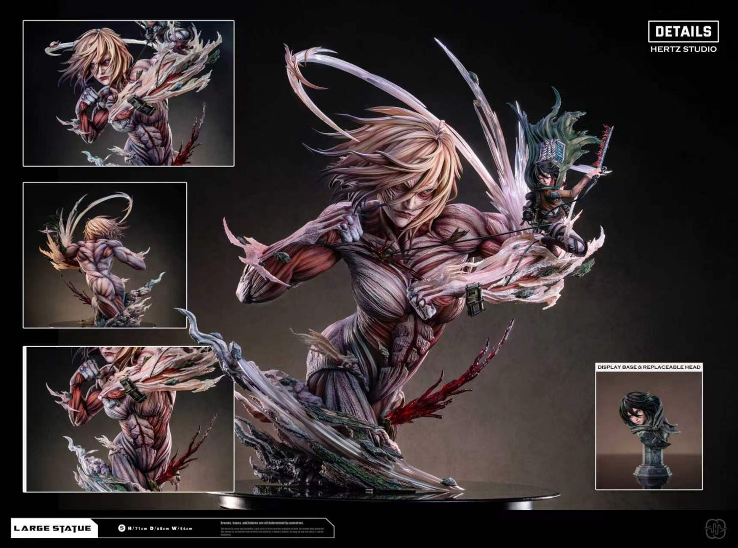 Hertz - Eren and Female Titan