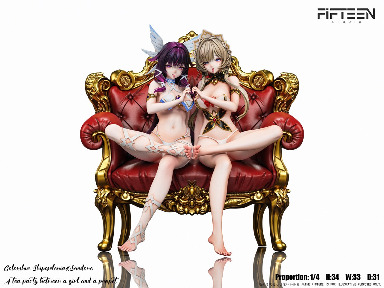 Fifteen - Columbina and Sandrone