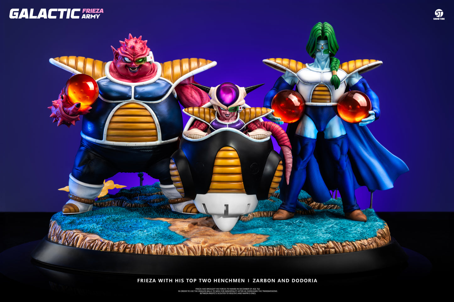 Show Time - Frieza First Form, Dodoria and Zarbon